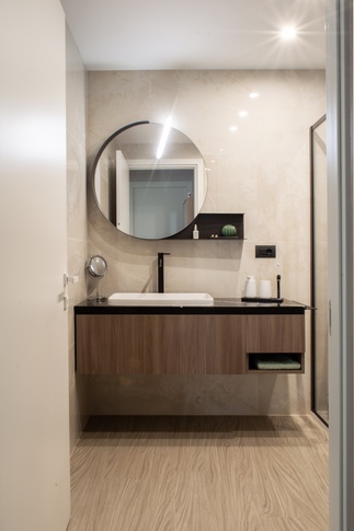 Bagno in stile moderno di 5 di Chiara Colucci Interior Designer