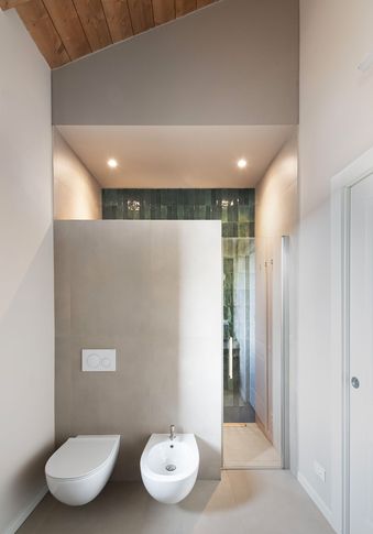 Bagno in stile retrò di 7 di Giulia Dagheti Architetto Bagno in stile retrò di 7 di Giulia Dagheti Architetto