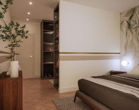 Camera da Letto in stile contemporaneo di 20 di Caterina Scamardella Architetto