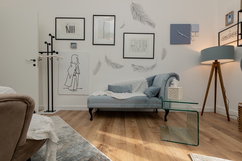 Open Space in stile classico di 20 di Valentina Solera Architetto