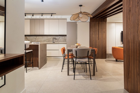 Open Space in stile contemporaneo di 40 di Arch'IN - Architettura di Interni
