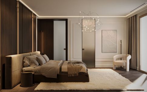 Camera da Letto in stile contemporaneo di 20 di Salvatore Sito Interior Designer