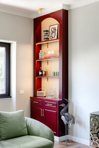 Soggiorno in stile eclettico di 50 di Tania Mariani Interiors Soggiorno in stile eclettico di 50 di Tania Mariani Interiors