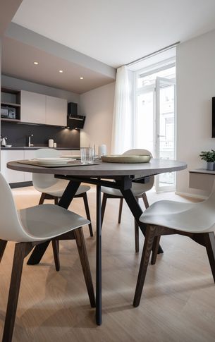 Cucina in stile contemporaneo di 6 di FRANCESCA GEROSA ARCHITETTO