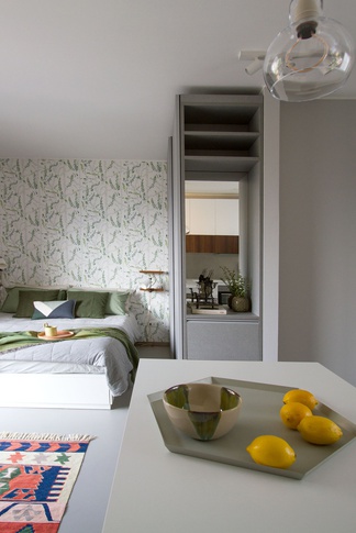 Open Space in stile vintage di 30 di Elena Russo Interiors Open Space in stile vintage di 30 di Elena Russo Interiors