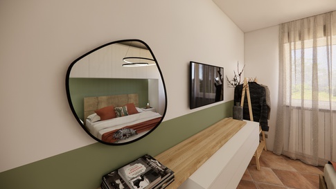 Camera da Letto in stile mediterraneo di 15 di Maison Monrò