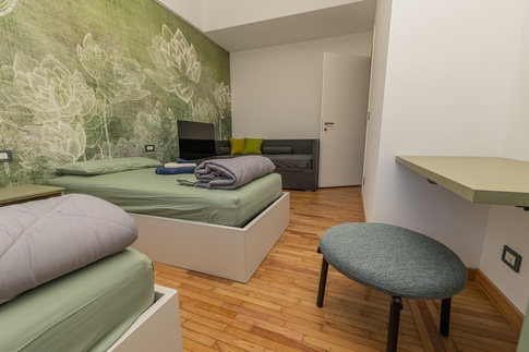 Camera da Letto in stile urban di 40 di Valentina Solera Architetto
