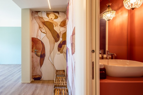 Studio in stile eclettico di 70 di Valeria Home Interior Studio in stile eclettico di 70 di Valeria Home Interior