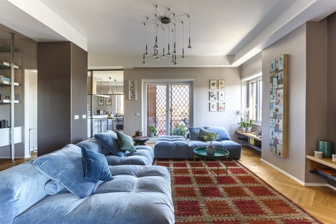 Soggiorno in stile contemporaneo di 31 di Valentina Varricchio Architetto Soggiorno in stile contemporaneo di 31 di Valentina Varricchio Architetto