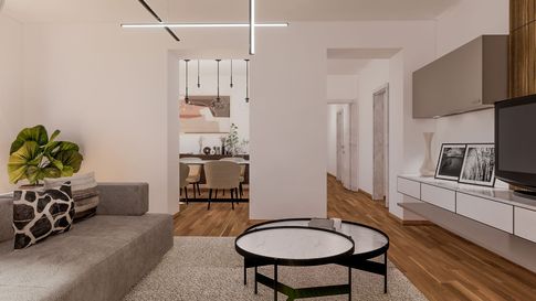 Soggiorno in stile classico di 37 di Studio LABventinove