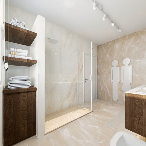 Bagno in stile contemporaneo di 7 di Tania Radici Interior Designer Bagno in stile contemporaneo di 7 di Tania Radici Interior Designer