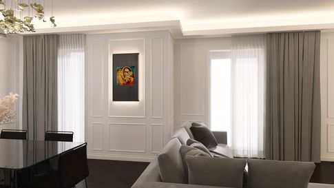 Soggiorno in stile classico di 40 di Wephouse