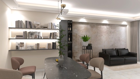 Sala da Pranzo in stile contemporaneo di 40 di Wephouse