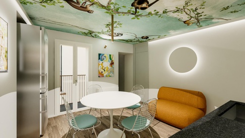 Open Space in stile iconico di 15 di MICHELE VOLPI STUDIO INTERIOR DESIGN Open Space in stile iconico di 15 di MICHELE VOLPI STUDIO INTERIOR DESIGN