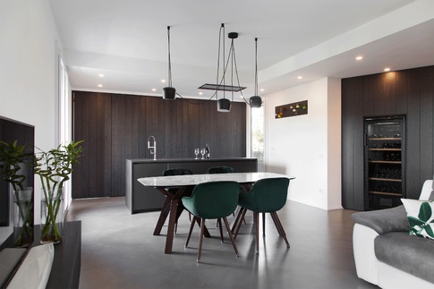 Open Space in stile moderno di 40 di giorgio davide manzoni architetto