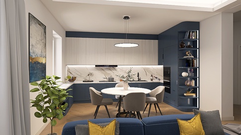 Open Space in stile contemporaneo di 35 di Wephouse Open Space in stile contemporaneo di 35 di Wephouse