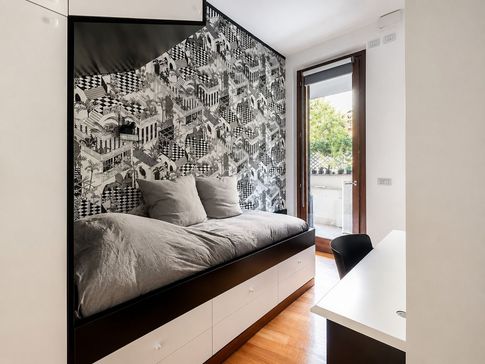 Camera da Letto in stile contemporaneo di 20 di Equus Architects