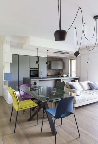 Open Space in stile minimal di 42 di RT_architetto