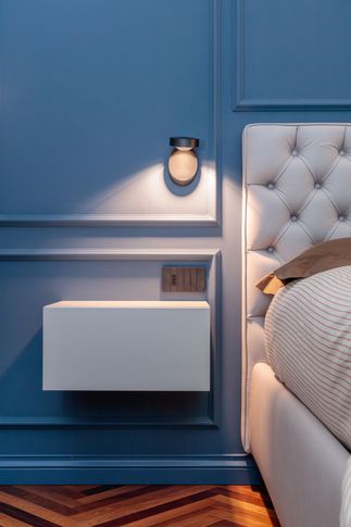 Camera da Letto in stile contemporaneo di 30 di Castelli Sasso architetti