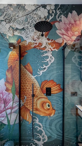 Bagno in stile asiatico di 7 di K1_Art_Studio Bagno in stile asiatico di 7 di K1_Art_Studio