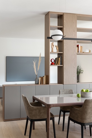 Sala da Pranzo in stile contemporaneo di 22 di TGA_Studio