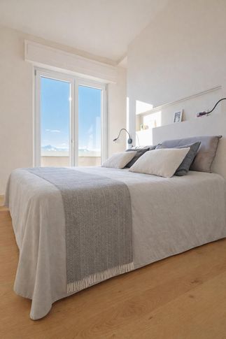 Camera da Letto in stile japandi di 14 di Studio di Architettura Barbara Vucusa Architetto Camera da Letto in stile japandi di 14 di Studio di Architettura Barbara Vucusa Architetto