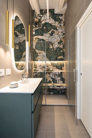 Bagno in stile moderno di 5 di MICHELE VOLPI STUDIO INTERIOR DESIGN Bagno in stile moderno di 5 di MICHELE VOLPI STUDIO INTERIOR DESIGN