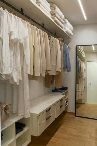 Cabina Armadio in stile contemporaneo di 6 di Studio MAC