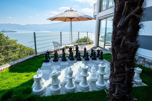 Terrazza in stile eclettico di 30 di Greta Rosati Fotografa