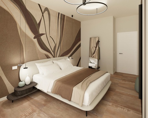 Camera da Letto in stile contemporaneo di 18 di Francesca Boglio Architetto