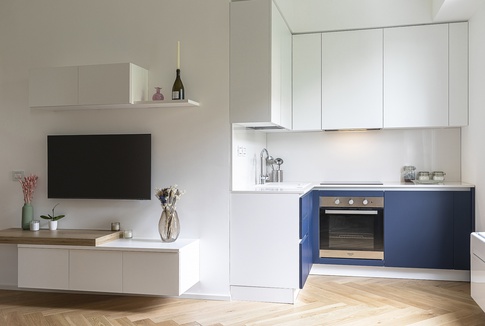 Open Space in stile moderno di 28 di Gianluca Chiocca Interior Design Studio