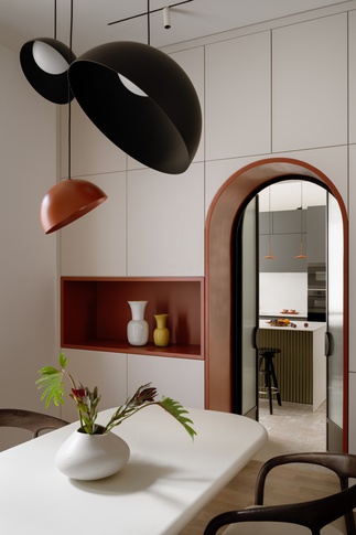 Soggiorno in stile contemporaneo di 42 di ARCHIELLE Soggiorno in stile contemporaneo di 42 di ARCHIELLE