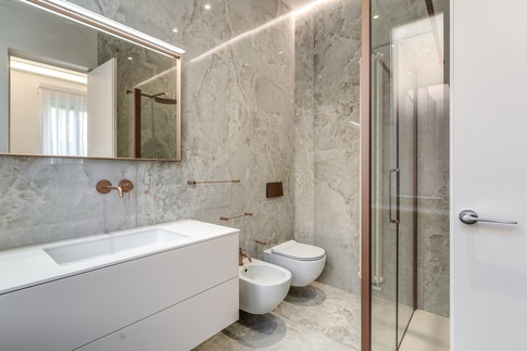 Camera da Letto in stile contemporaneo di 25 di MOB Architects