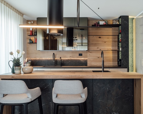 Open Space in stile contemporaneo di 59 di Francesco Cardano Interior Designer