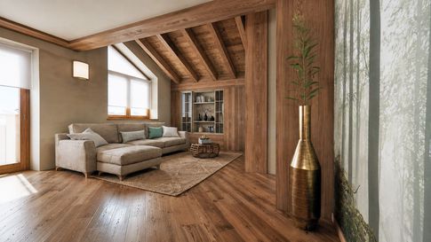 Open Space in stile cottagecore di 50 di JFD Juri Favilli Design Open Space in stile cottagecore di 50 di JFD Juri Favilli Design