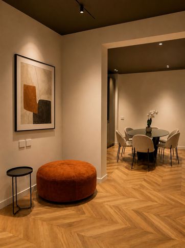 Soggiorno in stile contemporaneo di 25 di Desearq studio - architettura e interior design Soggiorno in stile contemporaneo di 25 di Desearq studio - architettura e interior design