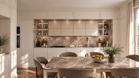 Cucina in stile classico di 30 di JFD Juri Favilli Design Cucina in stile classico di 30 di JFD Juri Favilli Design