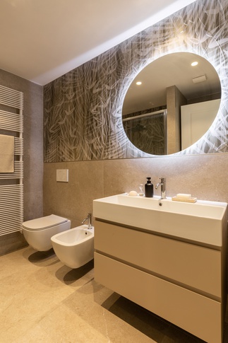 Bagno di Servizio in stile naturale di 5 di èdoc architects Bagno di Servizio in stile naturale di 5 di èdoc architects