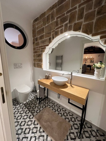 Bagno di Servizio in stile soft industrial di 4 di Ing. Sara Russo