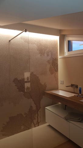 Bagno in stile moderno di 8 di INsiDE. Architettura e Design