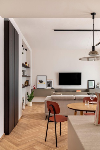 Open Space in stile japandi di 30 di Nevergiveup5 Open Space in stile japandi di 30 di Nevergiveup5