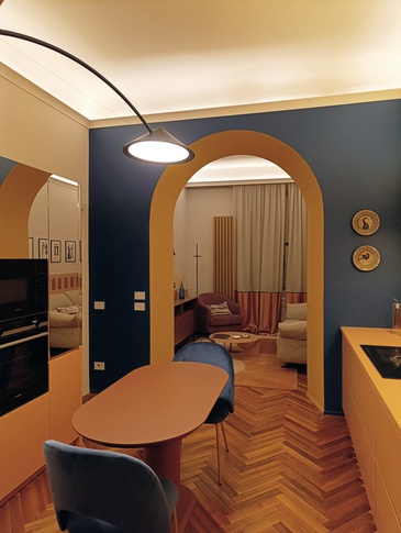 Cucina in stile maximalista di 11 di Rachele Biancalani Studio Cucina in stile maximalista di 11 di Rachele Biancalani Studio