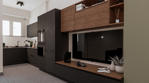 Open Space in stile moderno di 25 di Studio LABventinove