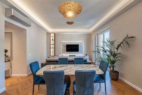 Soggiorno in stile moderno di 35 di Wephouse
