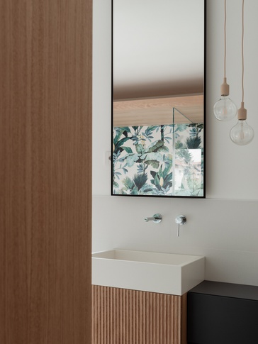 Bagno in stile moderno di 12 di Moroni Architettura 2.0