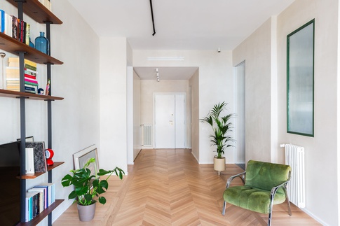 Open Space in stile contemporaneo di 40 di PERIMETRI studio