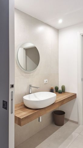 Bagno in stile contemporaneo di 10 di ValentinaZoccoArchitetto