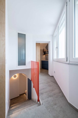 Cucina in stile contemporaneo di 3 di MANUARINO architettura design comunicazione
