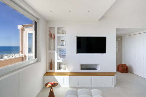 Open Space in stile minimal di 42 di zero6studio