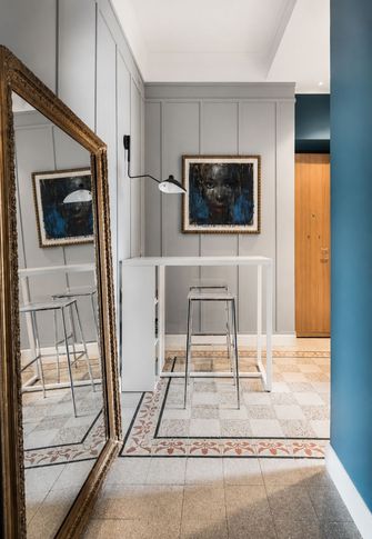 Ingresso in stile vintage di 10 di Equus Architects